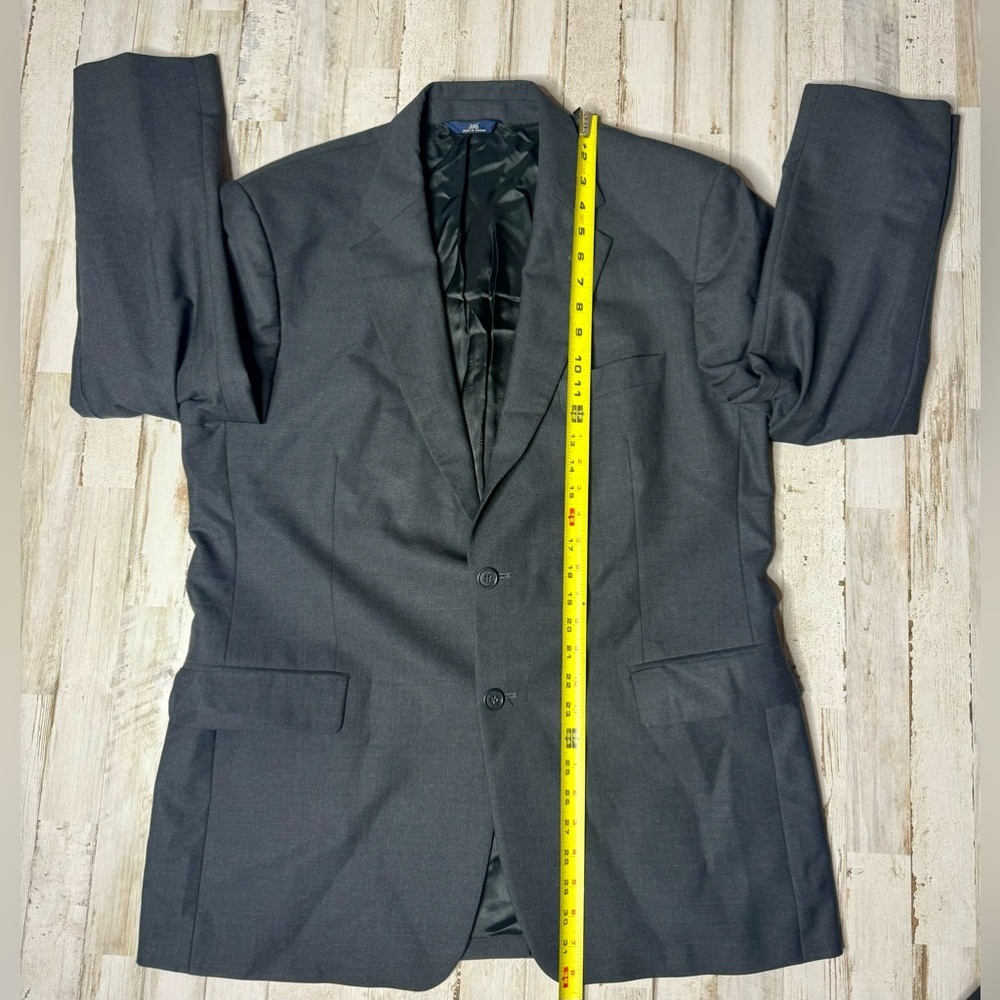 Brooks Brothers Blazer Mens 43R Charcoal Gray Explorer Madison Fit Coat Jacket - Picture 5 of 11